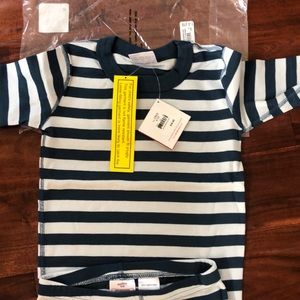 NWT striped Hanna Andersson short jammies